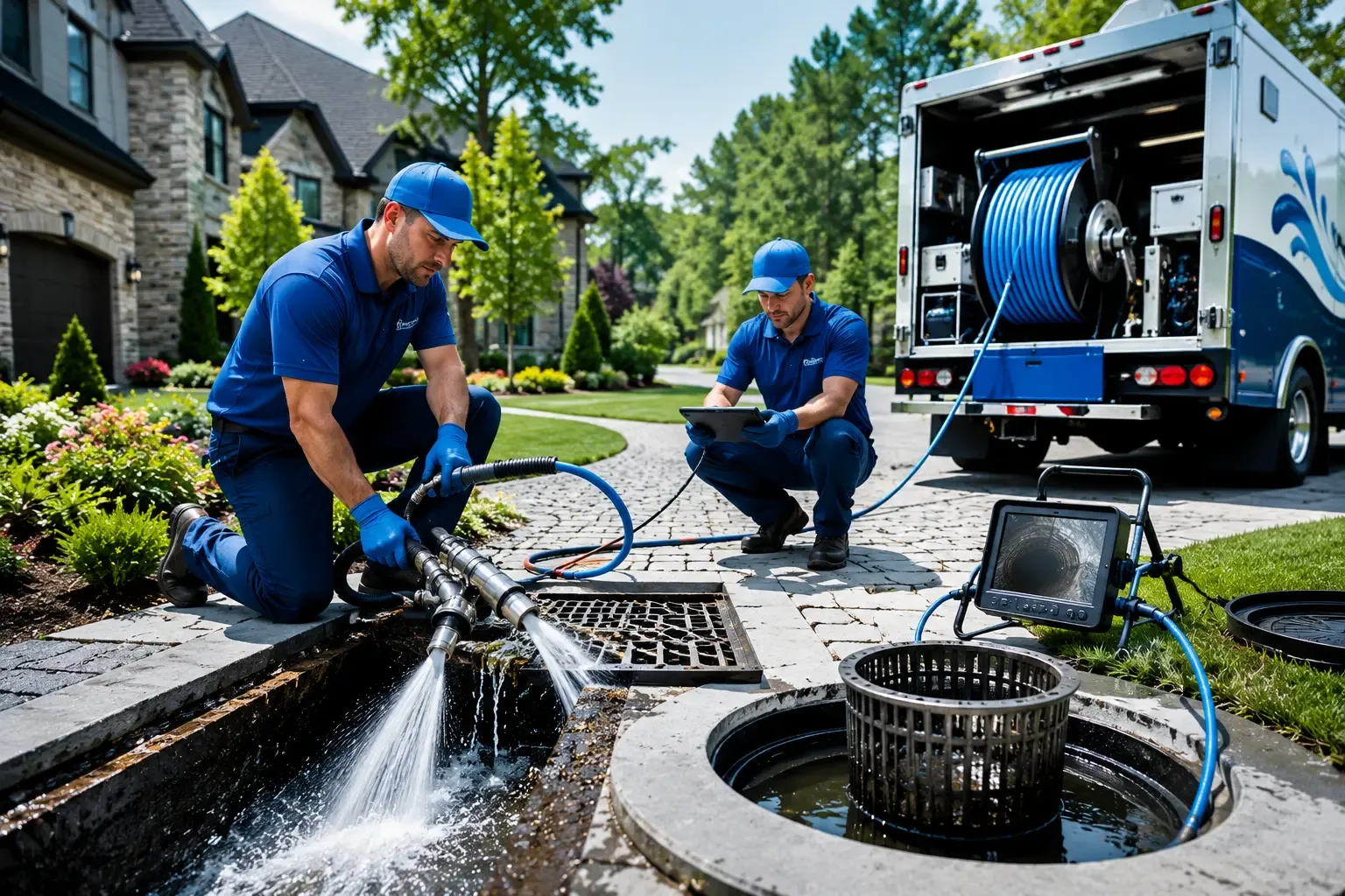 Local outdoor drain cleaning professionals in Mason, IL