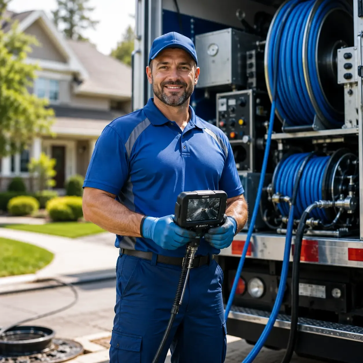 Local outdoor drain cleaning specialists in Mason, IL